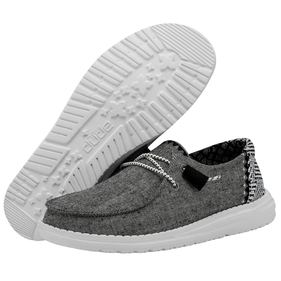Wendy Chambray Woven – Onyx - Image 4