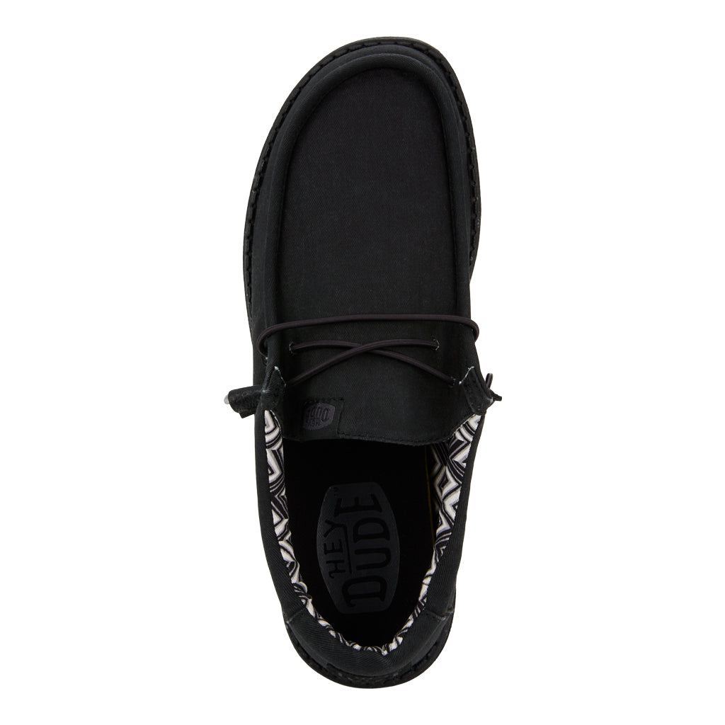 Wally Stretch Canvas – Black/Black - Image 7