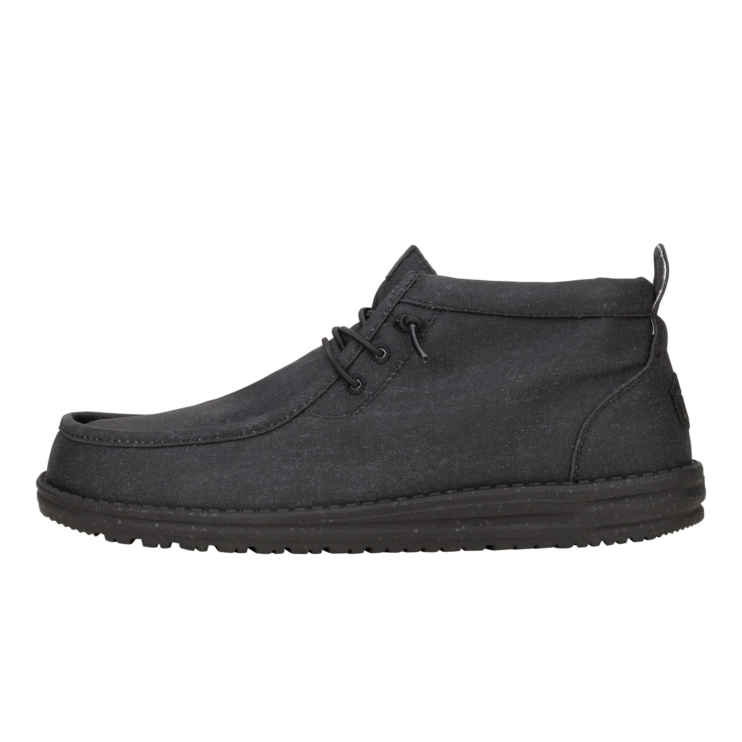 Wally Mid Stretch Canvas – Black/Black