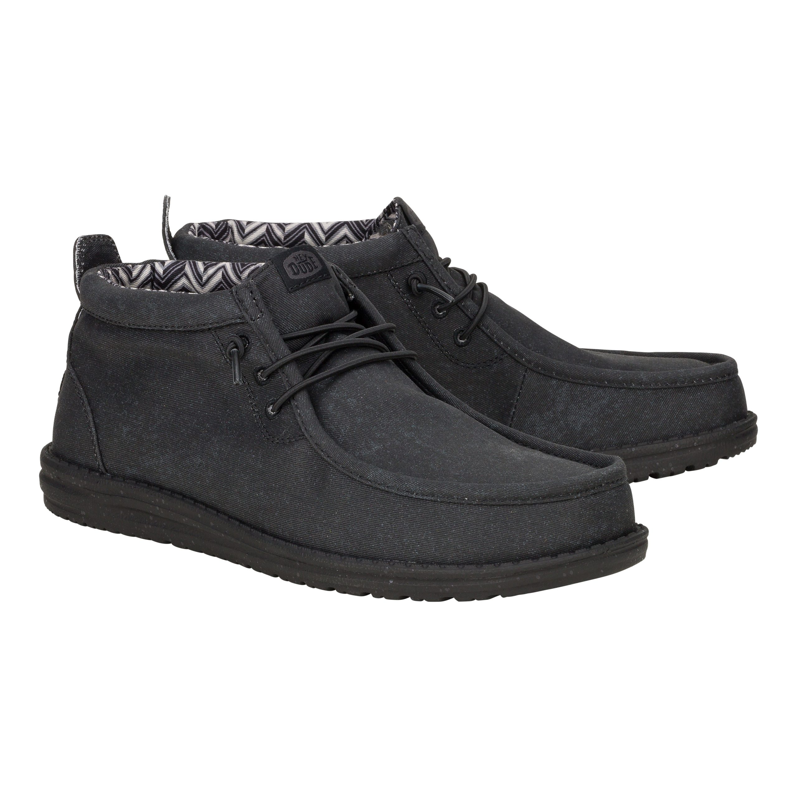 Wally Mid Stretch Canvas – Black/Black - Image 2