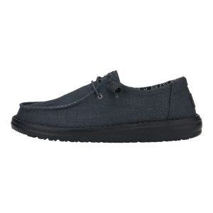 Wendy Stretch Canvas – Black/Black