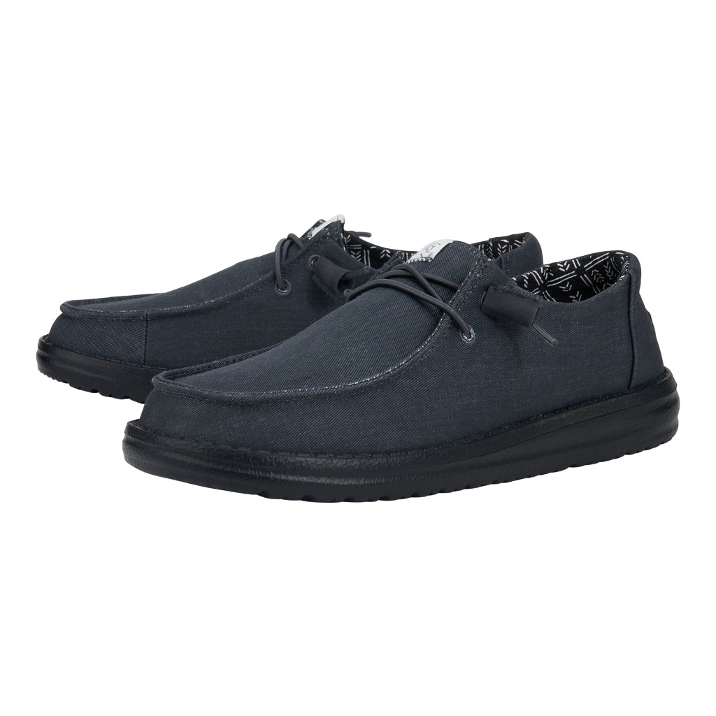 Wendy Stretch Canvas – Black/Black - Image 2