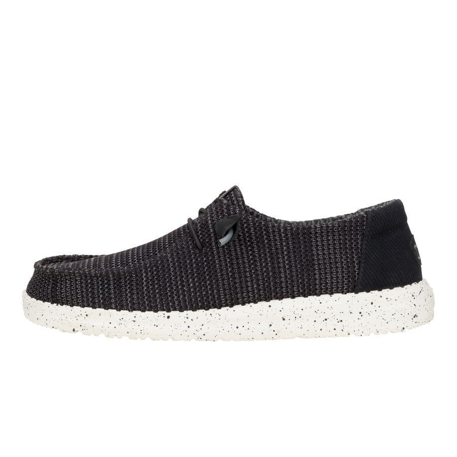 Wendy Stretch Sox Wide – Black/White