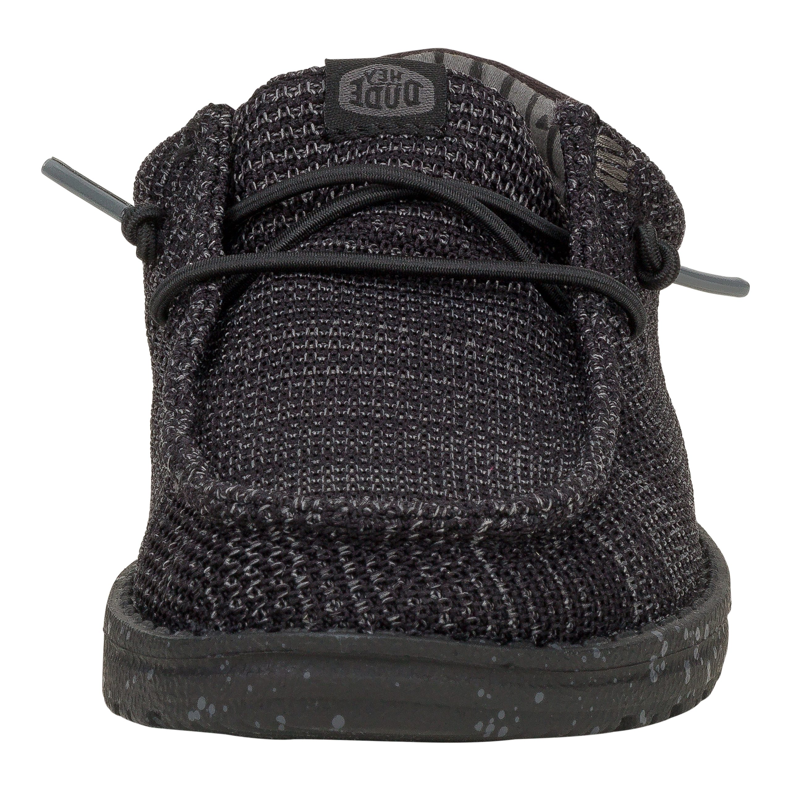 Wally Youth Stretch Mesh – Black/Black - Image 4