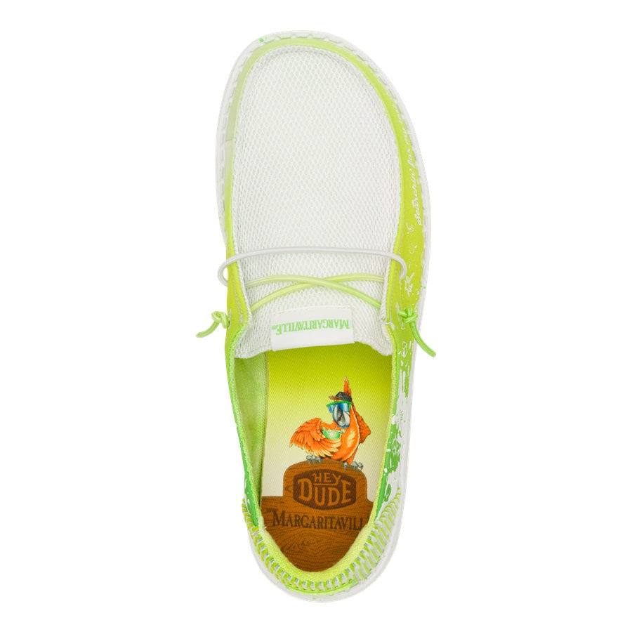 Wendy Margaritaville 2 – White/Lime - Image 7