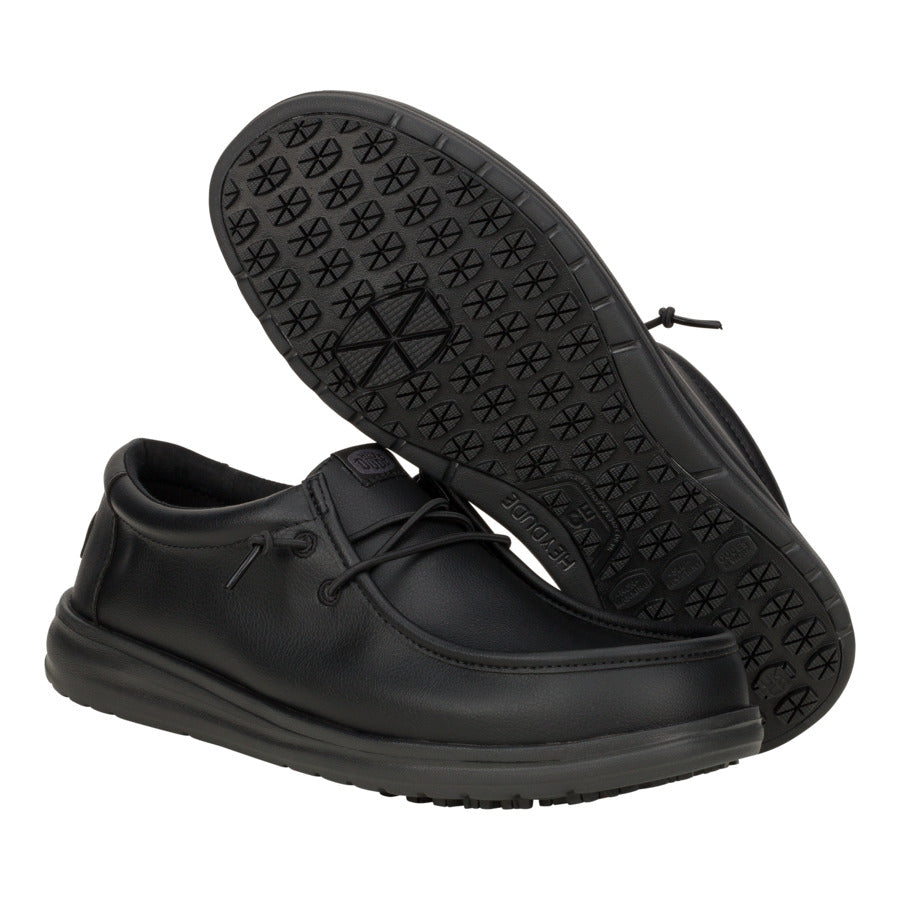 Wally Work CE Classic Slip Resistant Wide – Black - Image 3