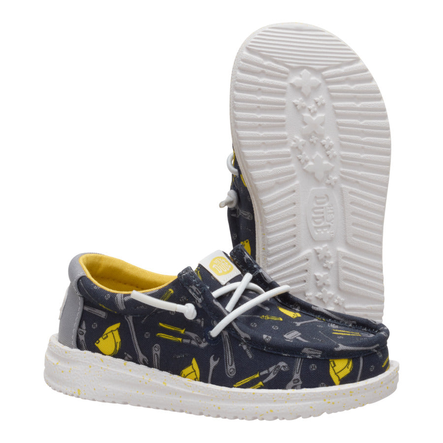 Wally Toddler Construction – Navy/Multi - Image 3