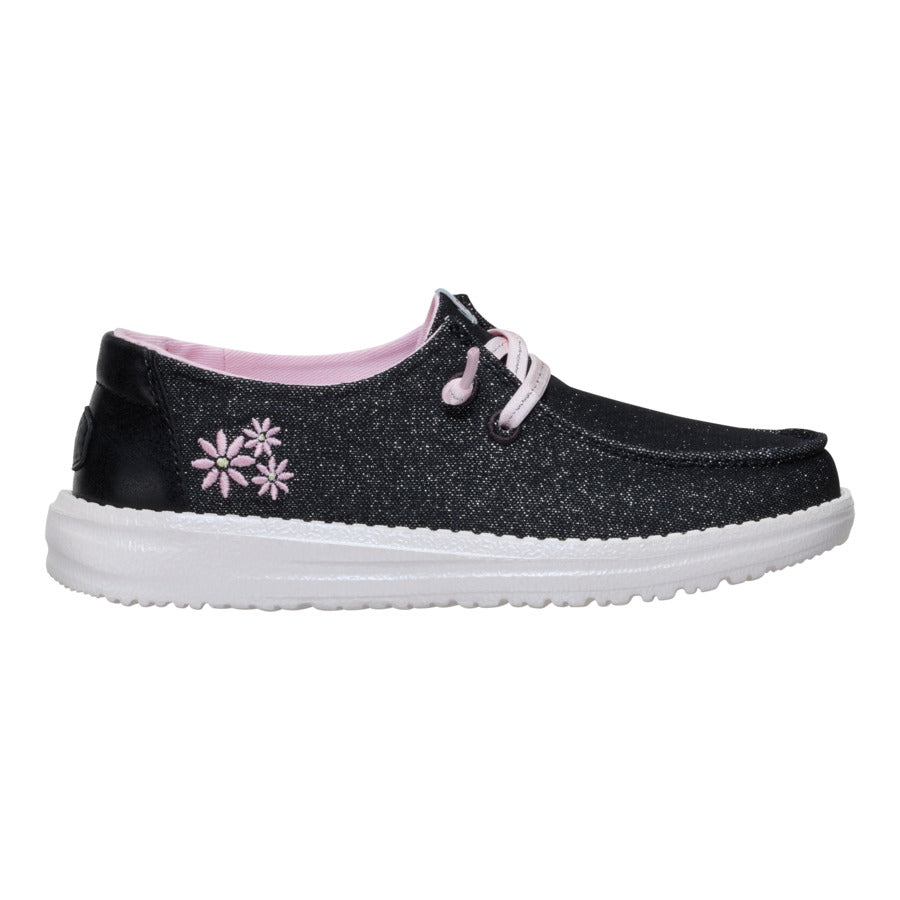 Wendy Youth Shimmer Flower – Charcoal - Image 8