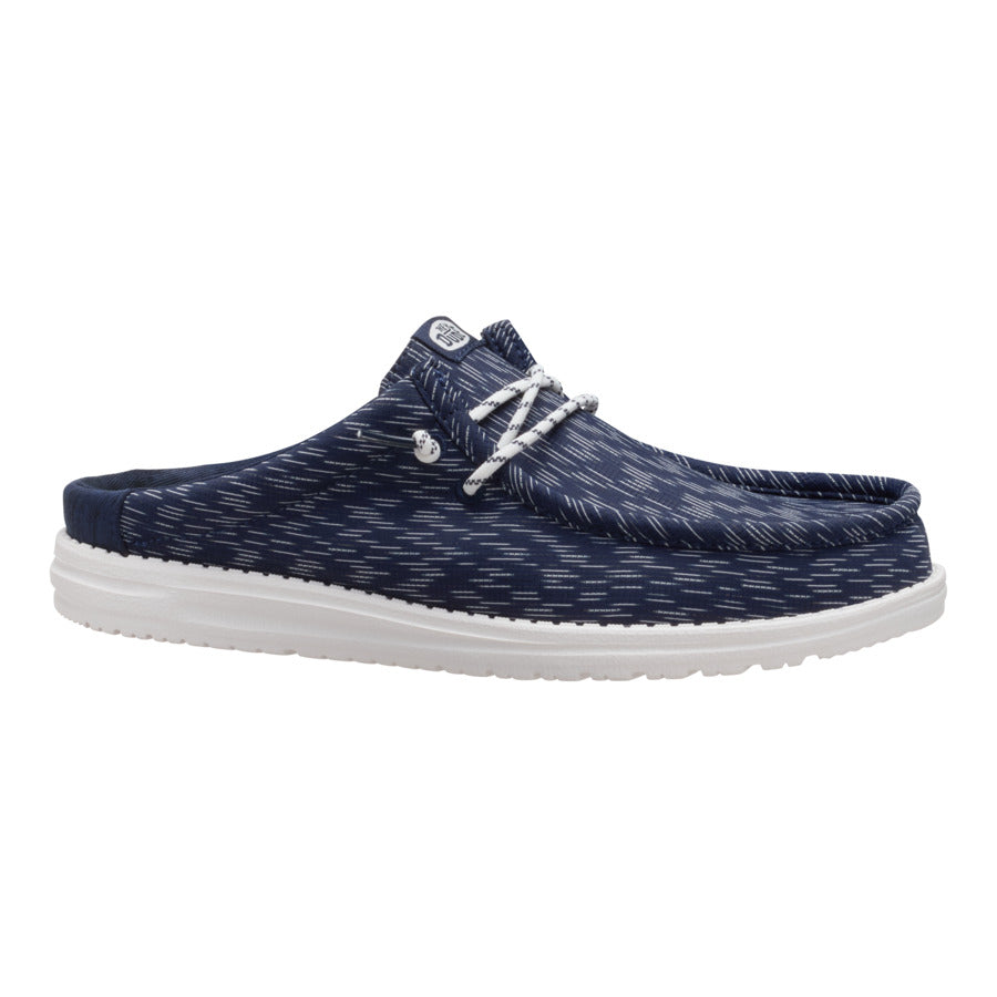 Wally Slip Jersey Jacquard – Navy Blazer/White - Image 7
